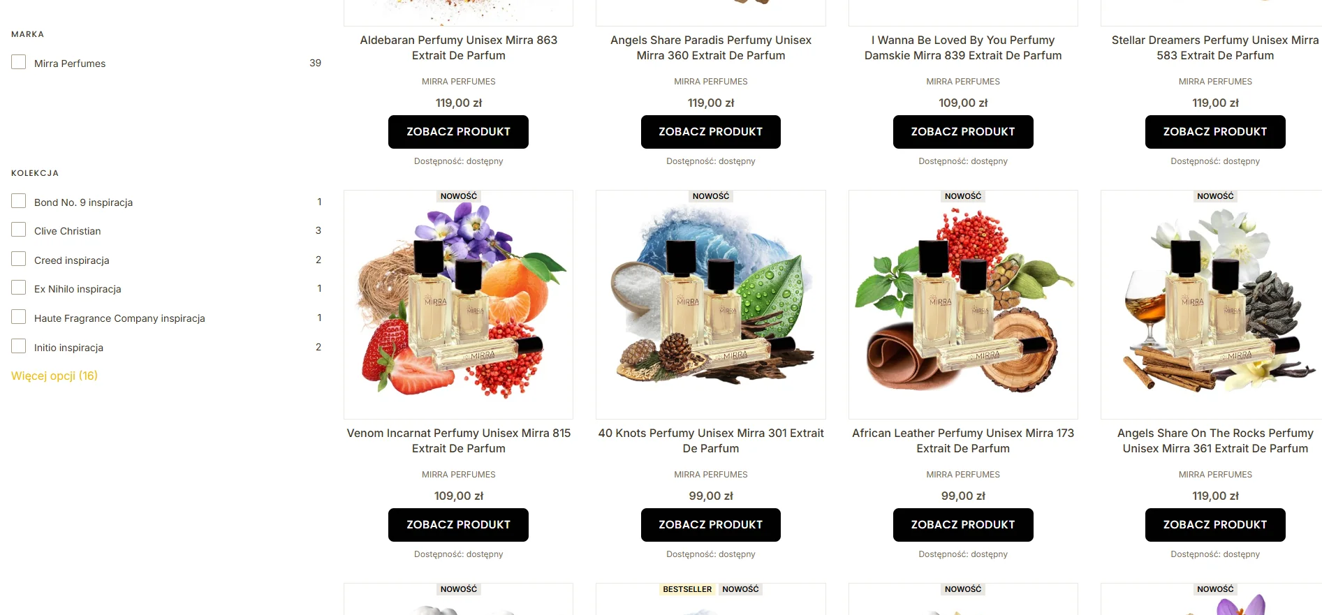 Mirra Perfumes screenshot 3