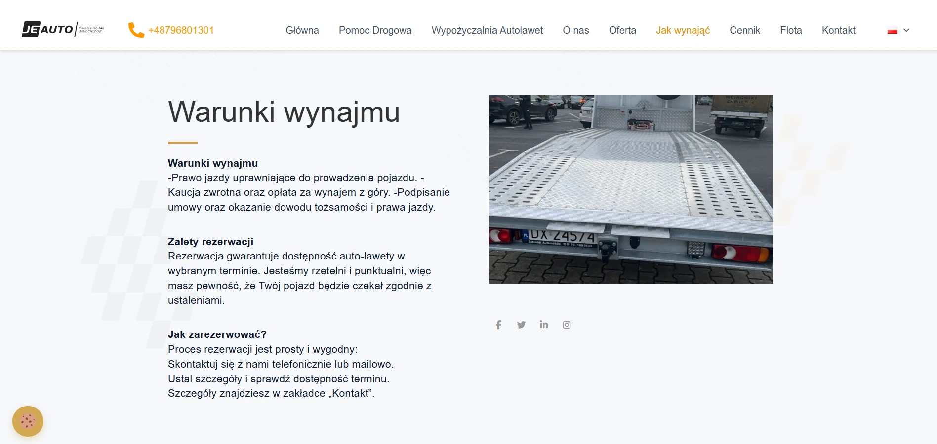 Wynajem Lawety screenshot 4