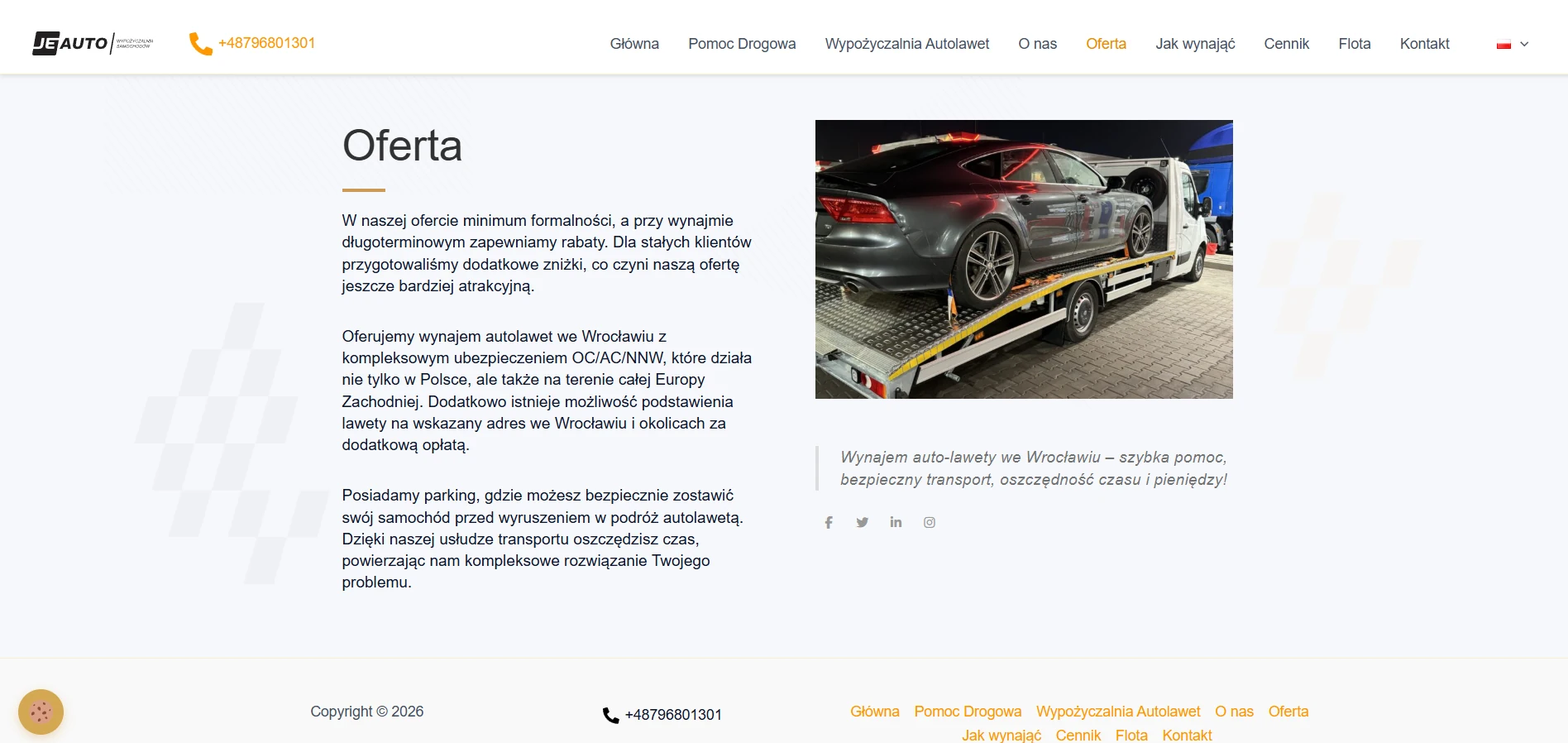 Wynajem Lawety screenshot 7